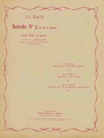 Sonate no2 en Mib majeur Visuel